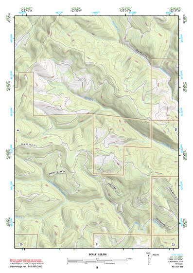 43123SW Page 9 Roseburg Topo Preview 1