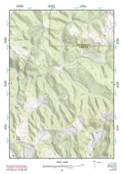 43123SW Page 17 Roseburg Topo Preview 1