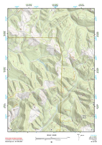 43123SW Page 18 Roseburg Topo Preview 1