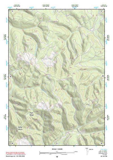 43123SW Page 19 Roseburg Topo Preview 1
