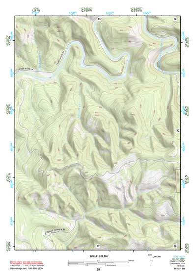 43123SW Page 25 Roseburg Topo Preview 1