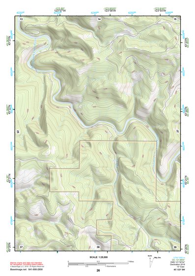43123SW Page 26 Roseburg Topo Preview 1