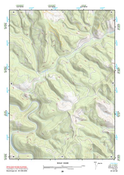43123SW Page 29 Roseburg Topo Preview 1