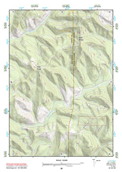 43123SW Page 30 Roseburg Topo Preview 1