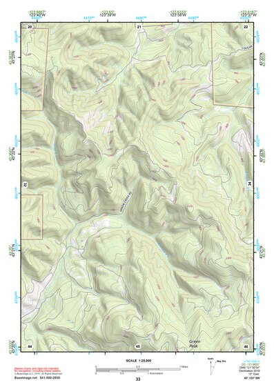 43123SW Page 33 Roseburg Topo Preview 1