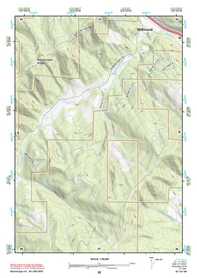 43123SW Page 35 Roseburg Topo Preview 1