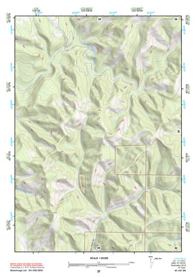 43123SW Page 37 Roseburg Topo Preview 1