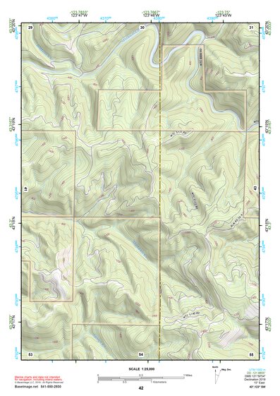 43123SW Page 42 Roseburg Topo Preview 1