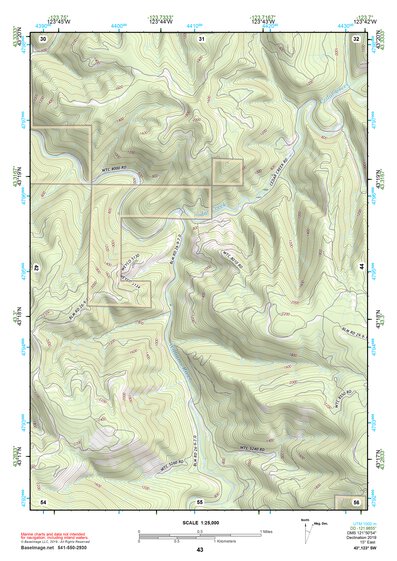 43123SW Page 43 Roseburg Topo Preview 1