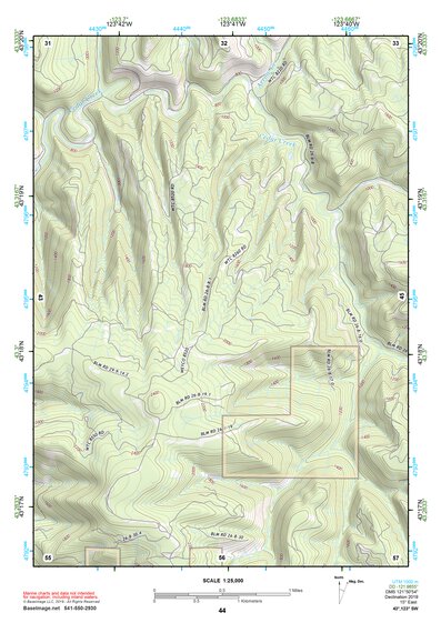 43123SW Page 44 Roseburg Topo Preview 1