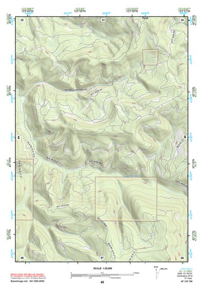 43123SW Page 45 Roseburg Topo Preview 1