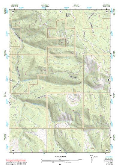 43123SW Page 47 Roseburg Topo Preview 1