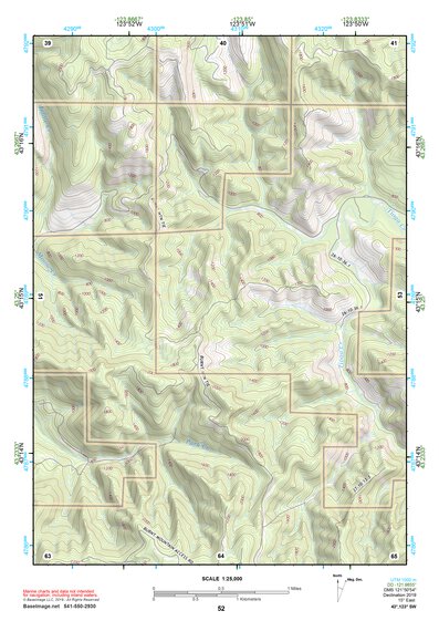 43123SW Page 52 Roseburg Topo Preview 1