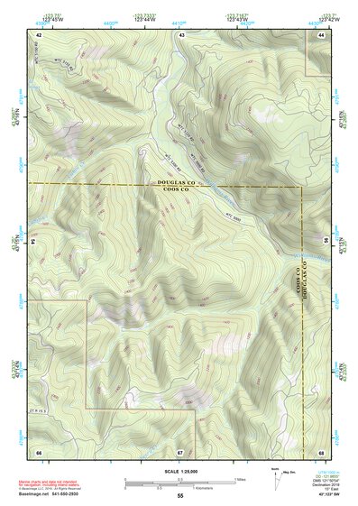 43123SW Page 55 Roseburg Topo Preview 1