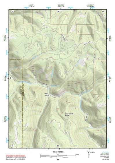 43123SW Page 56 Roseburg Topo Preview 1