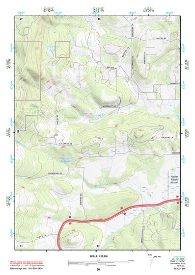 43123SW Page 60 Roseburg Topo Preview 1