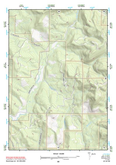 43123SW Page 61 Roseburg Topo Preview 1