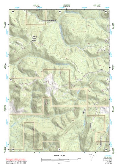 43123SW Page 62 Roseburg Topo Preview 1