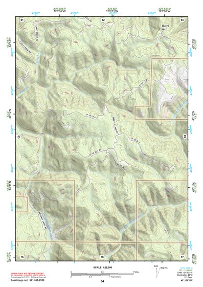 43123SW Page 64 Roseburg Topo Preview 1