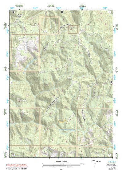 43123SW Page 65 Roseburg Topo Preview 1