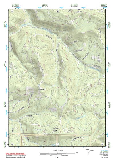 43123SW Page 69 Roseburg Topo Preview 1
