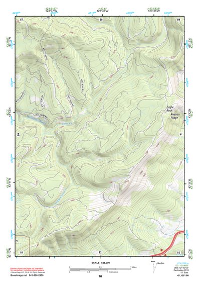 43123SW Page 70 Roseburg Topo Preview 1