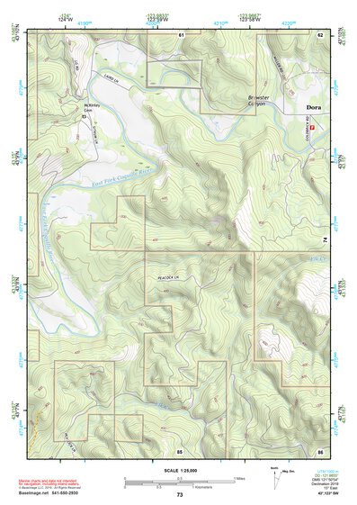 43123SW Page 73 Roseburg Topo Preview 1