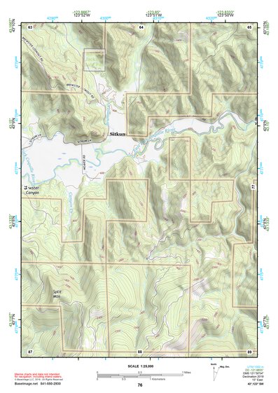 43123SW Page 76 Roseburg Topo Preview 1