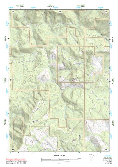 43123SW Page 87 Roseburg Topo Preview 1
