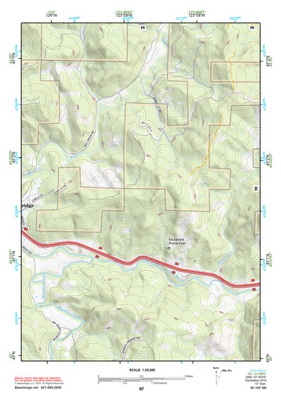 43123SW Page 97 Roseburg Topo Preview 1