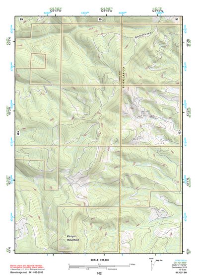 43123SW Page 102 Roseburg Topo Preview 1
