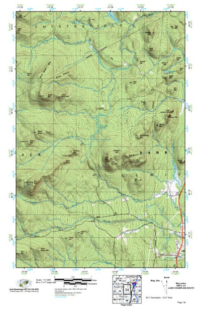 (44073a1) Page 034 Lake Champlain South Preview 1
