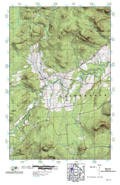 (44073a1) Page 036 Lake Champlain South Preview 1