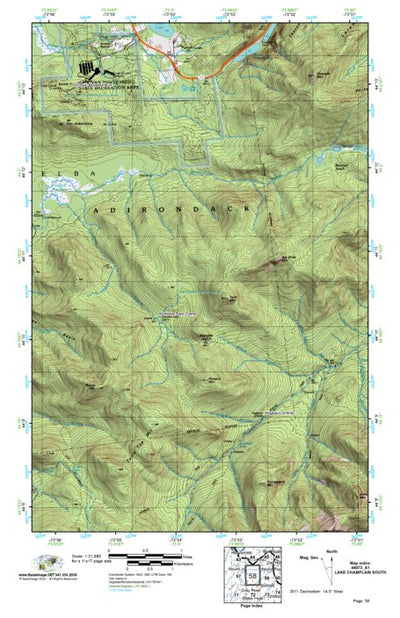 (44073a1) Page 058 Lake Champlain South Preview 1