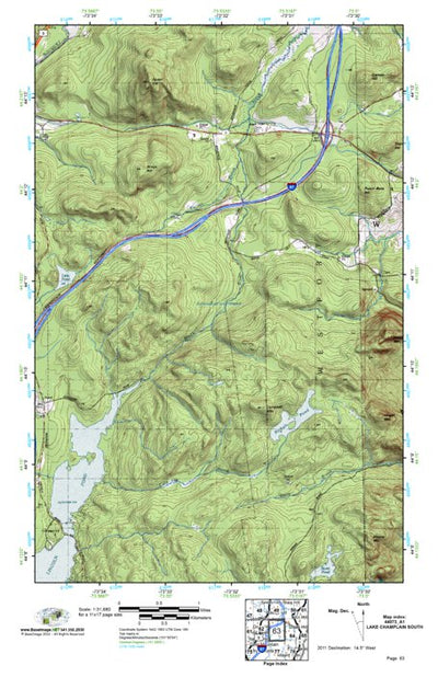 (44073a1) Page 063 Lake Champlain South Preview 1