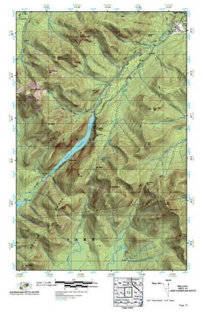 (44073a1) Page 073 Lake Champlain South Preview 1
