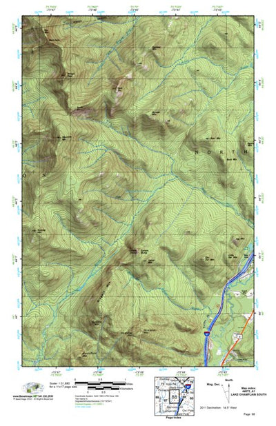 (44073a1) Page 088 Lake Champlain South Preview 1