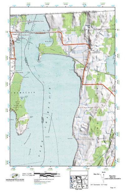 (44073e1) Page 010 Lake Champlain North Preview 1