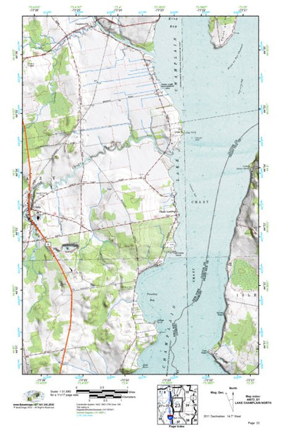 (44073e1) Page 023 Lake Champlain North Preview 1