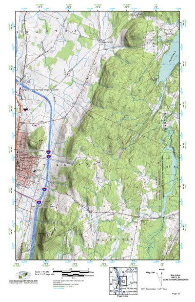 (44073e1) Page 042 Lake Champlain North Preview 1