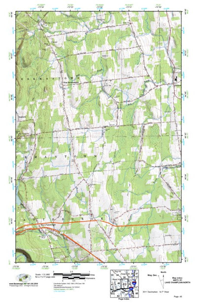 (44073e1) Page 049 Lake Champlain North Preview 1