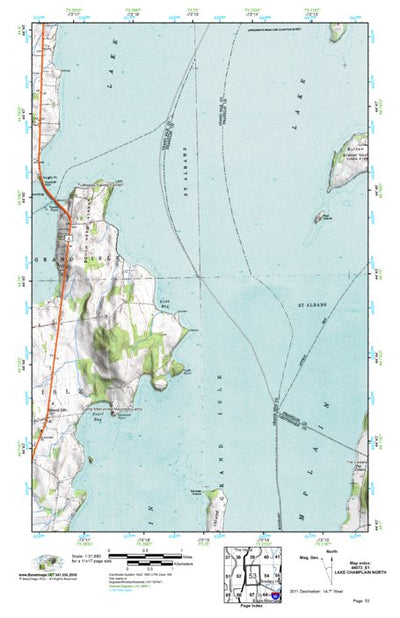 (44073e1) Page 053 Lake Champlain North Preview 1