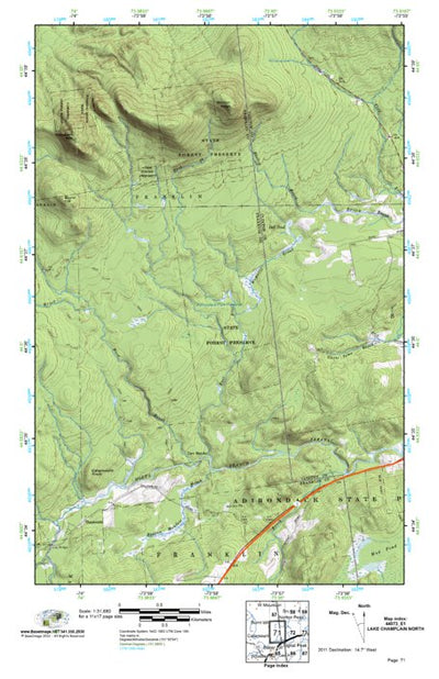 (44073e1) Page 071 Lake Champlain North Preview 1