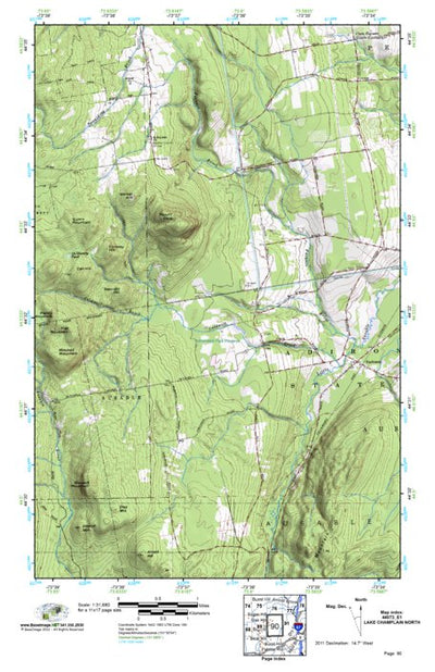 (44073e1) Page 090 Lake Champlain North Preview 1