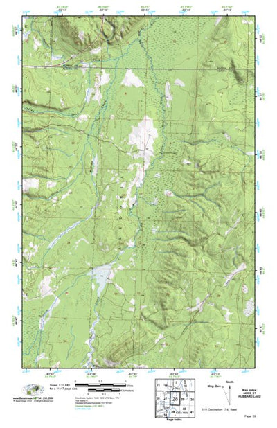 (44083e1) Page 028 Hubbard Lake Preview 1