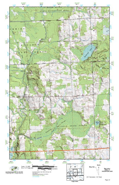 (44084a1) Page 042 Houghton Lake Preview 1