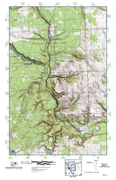 (44084a1) Page 084 Houghton Lake Preview 1