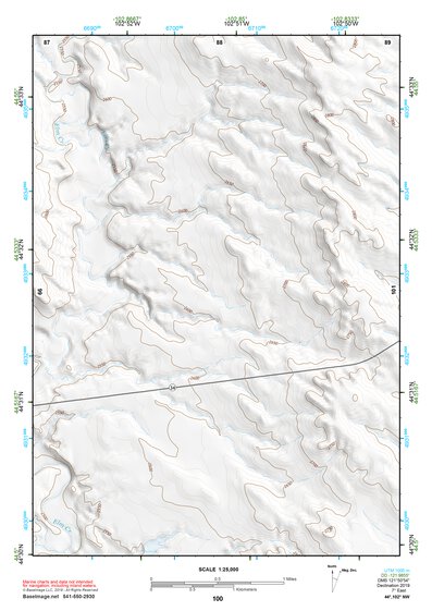 44102NW Page 100 Camp Creek Topo Preview 1