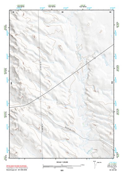 44102NW Page 101 Camp Creek Topo Preview 1