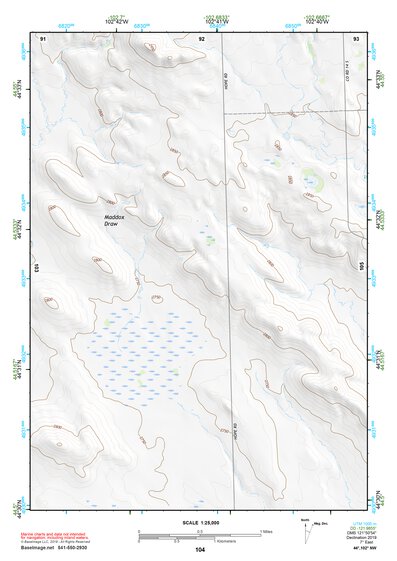 44102NW Page 104 Camp Creek Topo Preview 1